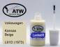 Preview: Volkswagen, Kansas Beige, L91D (1973): 20ml Lackstift, von ATW Autoteile West.